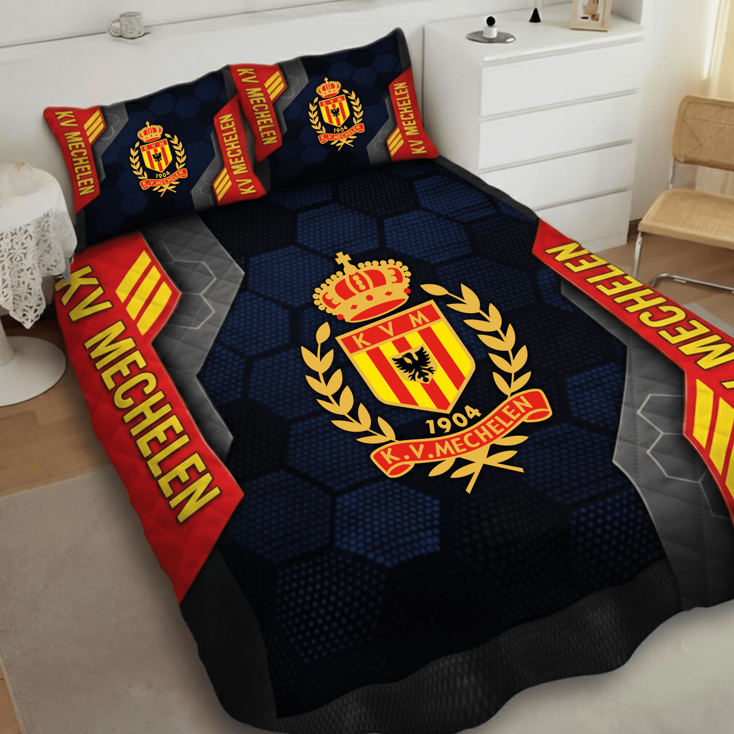 KV Mechelen Inspired Quilt Set
