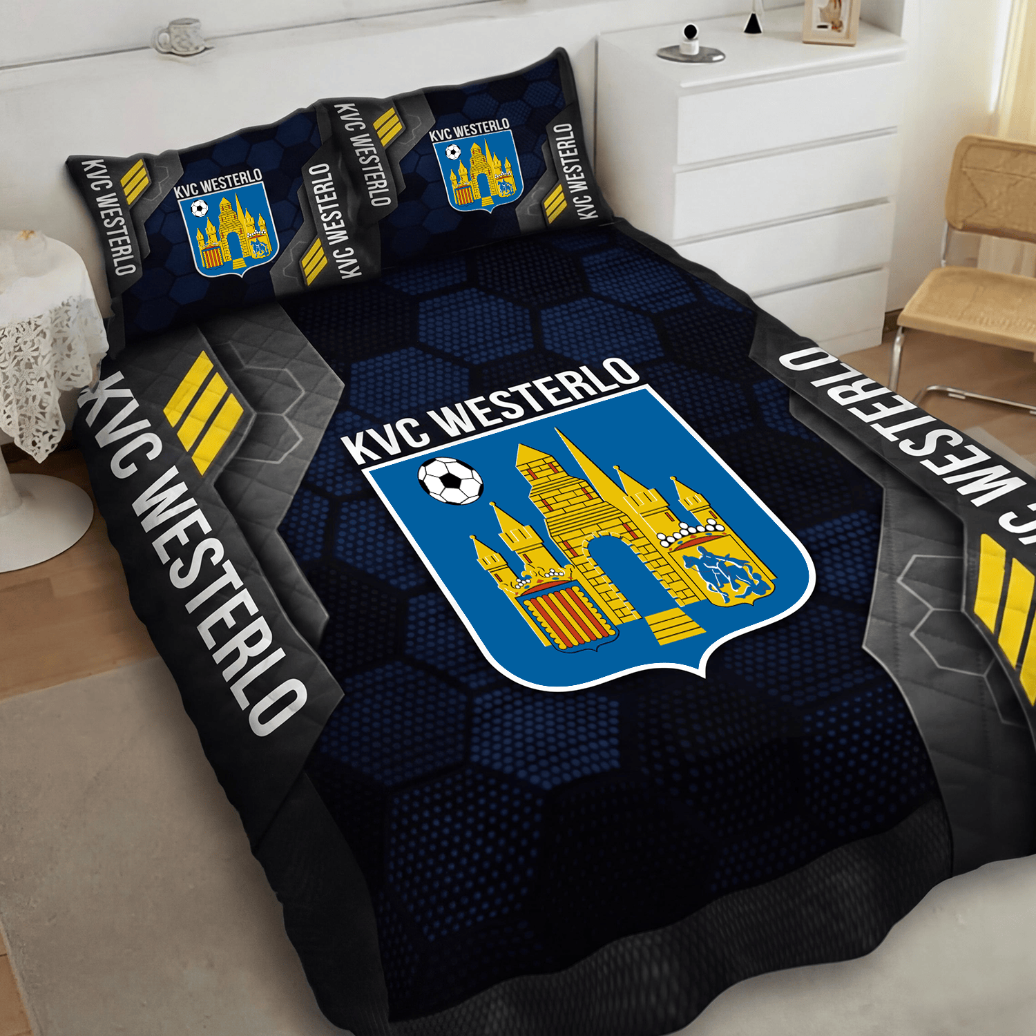 KVC Westerlo Inspired Quilt Set