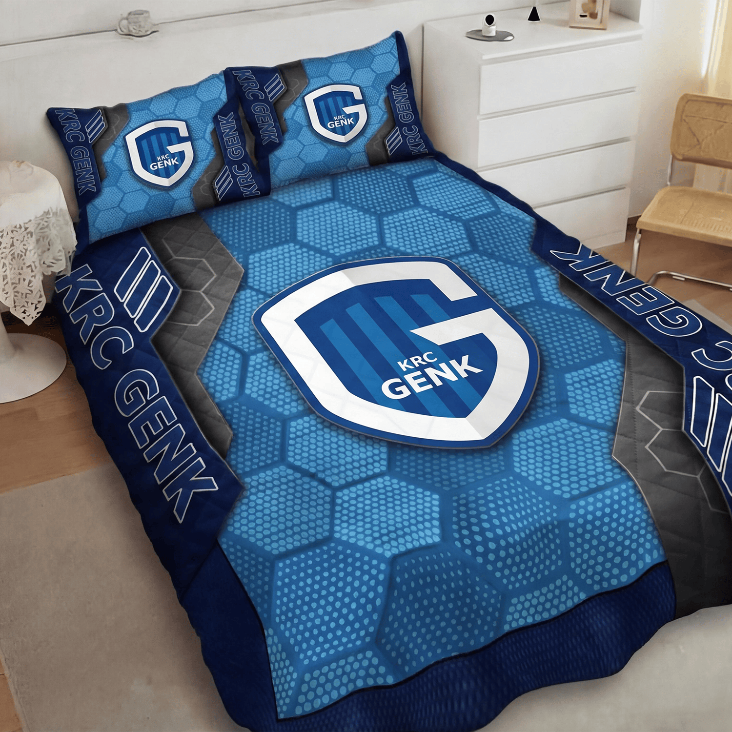 KRC Genk Inspired Quilt Set