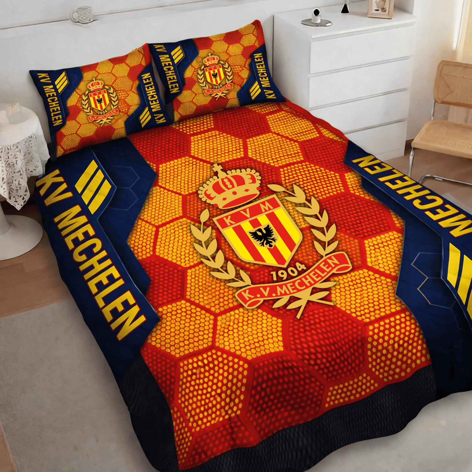 KV Mechelen Inspired Quilt Set
