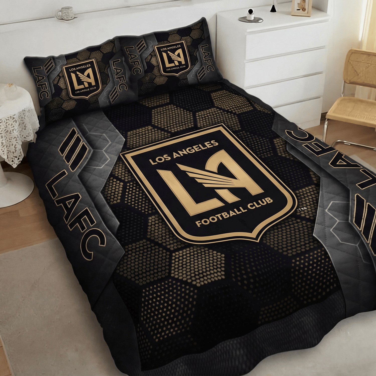 Los Angeles FC Inspired Quilt Set