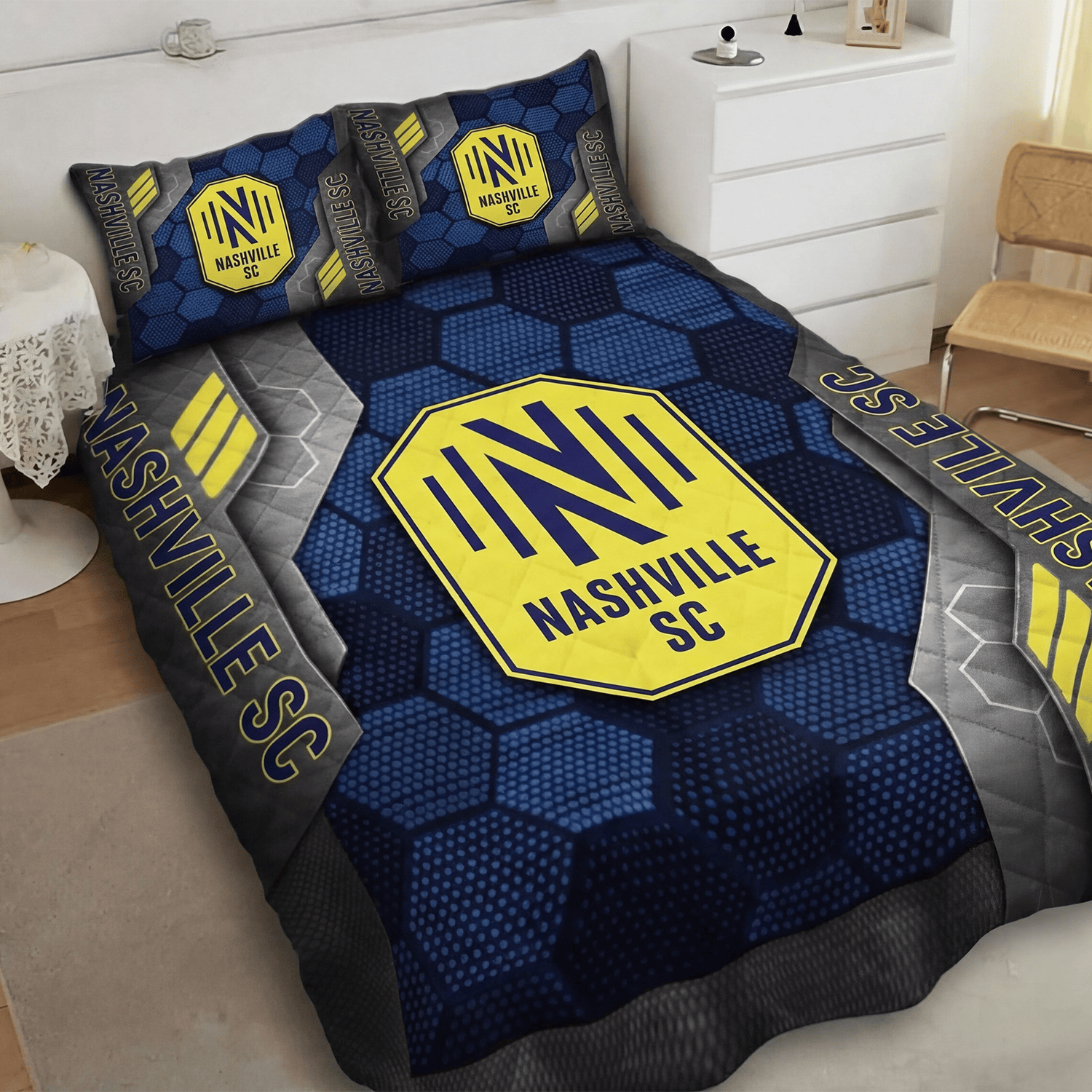 Nashville SC Inspired Quilt Set