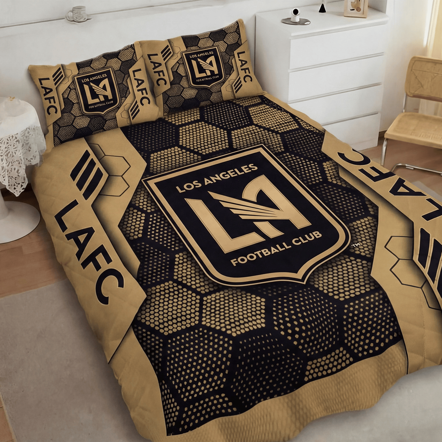 Los Angeles FC Inspired Quilt Set