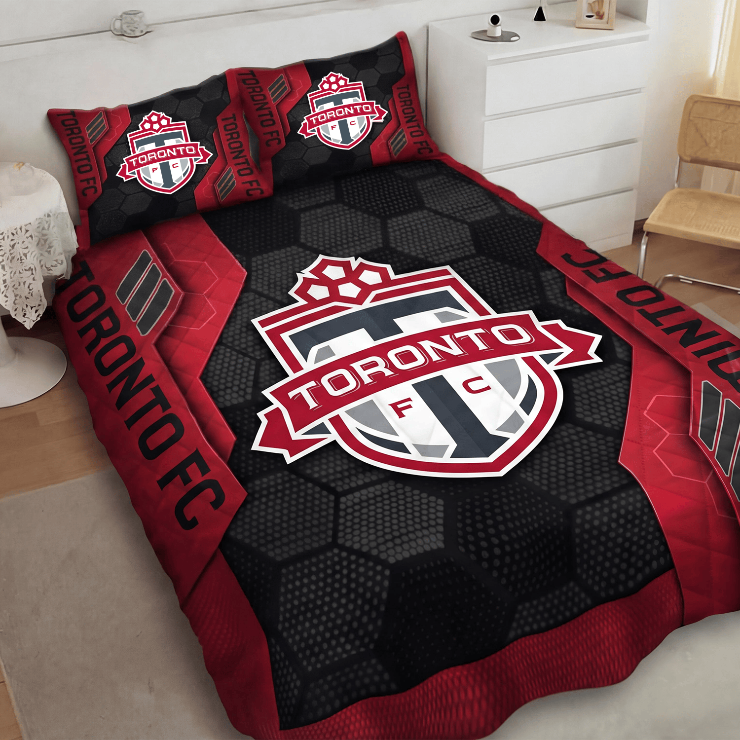 Toronto FC Inspired Quilt Set