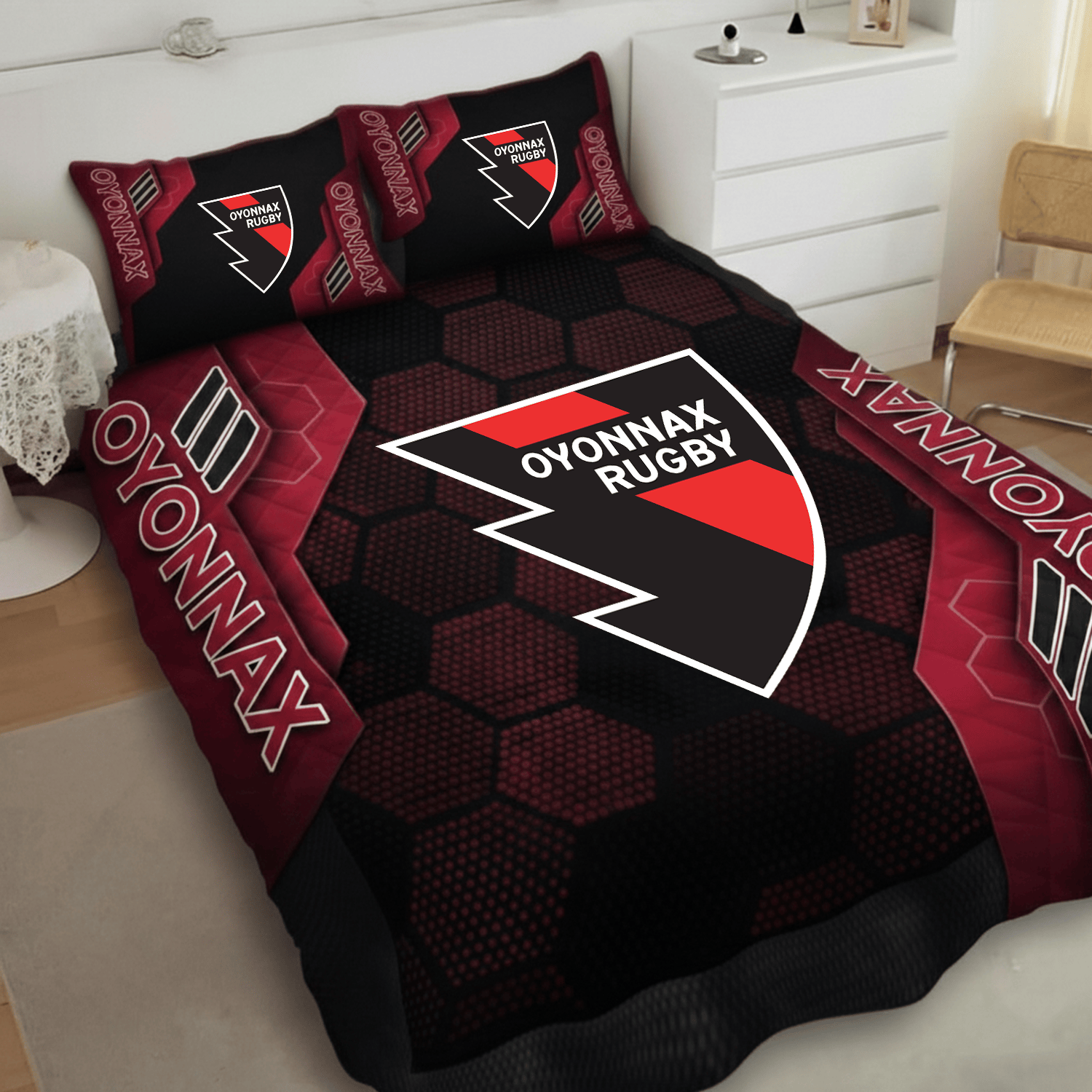 Oyonnax Inspired Quilt Set