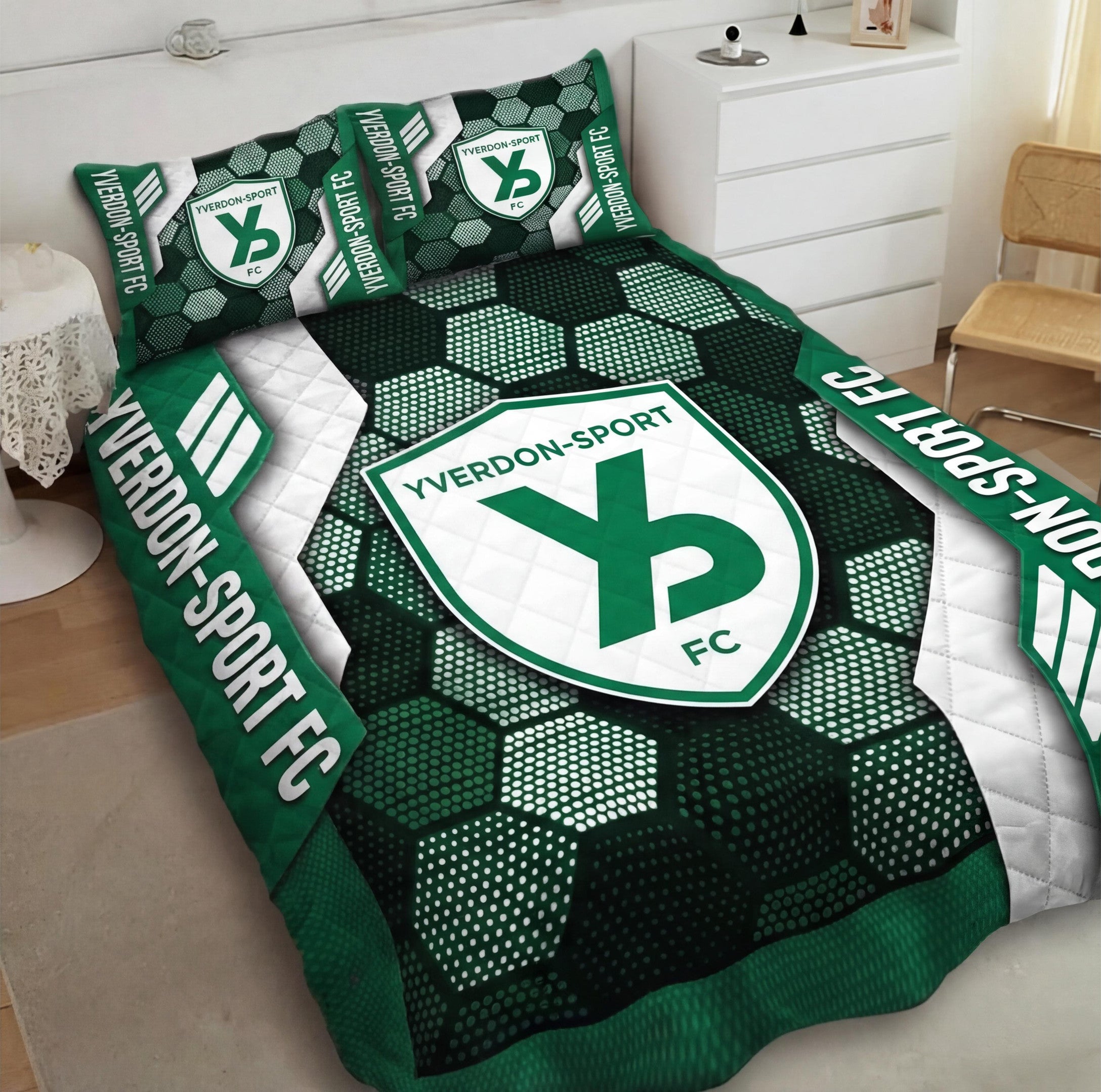 Yverdon-Sport FC Inspired Full Bedding Set